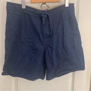 Patagonia Navy Blue Board Shorts 38